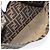 Borsa a Tracolla FENDI Zucca Canvas Mamma Baguette Nero Marrone Auth 199953A - vista 24