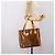 Borsa LOUIS VUITTON Monogram Vernis Houston Bronze M91122 LV Auth ka5947 Bronzo - vista 23