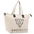 Borsa Tote GUCCI GG Canvas Museo Ivory Silver 283416 Auth 199855 Argento Crudo