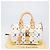 LOUIS VUITTON Monogram Multicolor Speedy 30 Hand Bag White M92643 Auth 200161SAV Bianco - vista 12