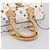 LOUIS VUITTON Monogram Multicolor Speedy 30 Hand Bag White M92643 Auth 200161SAV Bianco - vista 7