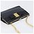 Borsa a tracolla Salvatore Ferragamo Vala Chain in pelle Navy Gold Auth 197700 D'oro Blu navy - vista 6