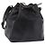 Borsa a tracolla LOUIS VUITTON Epi Petit Noe Nera M44102 LV Auth 197443 Nero