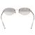 Occhiali da sole CHANEL plastic Clear CC Auth bs36969 - vista 3