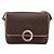 Céline Borsa a tracolla CELINE Macadam Canvas PVC Leather Brown Gold Auth bs36938 Marrone D'oro - vista 13