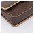 Céline Borsa a tracolla CELINE Macadam Canvas PVC Leather Brown Gold Auth bs36938 Marrone D'oro - vista 16