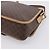 Céline Borsa a tracolla CELINE Macadam Canvas PVC Leather Brown Gold Auth bs36938 Marrone D'oro - vista 17