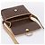 Céline Borsa a tracolla CELINE Macadam Canvas PVC Leather Brown Gold Auth bs36938 Marrone D'oro - vista 19