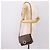 Céline Borsa a tracolla CELINE Macadam Canvas PVC Leather Brown Gold Auth bs36938 Marrone D'oro - vista 25