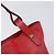 Borsa a tracolla LOEWE in pelle rossa argento Auth bs36952A Rosso - vista 10