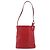 Borsa a tracolla LOEWE in pelle rossa argento Auth bs36952A Rosso - vista 13