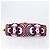 Borsa a mano Miu Miu Canvas Purple Brown Auth 199357A Marrone Porpora - vista 5