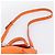 Borsa Salvatore Ferragamo Sofia Gancini in pelle 2way Orange Silver Auth 201941A Argento Arancione - vista 14