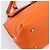 Borsa Salvatore Ferragamo Sofia Gancini in pelle 2way Orange Silver Auth 201941A Argento Arancione - vista 15