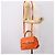 Borsa Salvatore Ferragamo Sofia Gancini in pelle 2way Orange Silver Auth 201941A Argento Arancione - vista 26