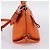 Borsa Salvatore Ferragamo Sofia Gancini in pelle 2way Orange Silver Auth 201941A Argento Arancione - vista 4