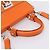 Borsa Salvatore Ferragamo Sofia Gancini in pelle 2way Orange Silver Auth 201941A Argento Arancione - vista 7