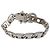 Bracciale Salvatore Ferragamo Metallo Argento Auth BA15472A - vista 2