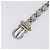 Bracciale Salvatore Ferragamo Metallo Argento Auth BA15472A - vista 9