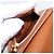 Céline Portafoglio CELINE Triomphe PVC Gold Dark Brown Auth 200004M D'oro Marrone scuro - vista 10