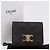 Céline Portafoglio CELINE Triomphe PVC Gold Dark Brown Auth 200004M D'oro Marrone scuro - vista 12