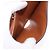 Céline Portafoglio CELINE Triomphe PVC Gold Dark Brown Auth 200004M D'oro Marrone scuro - vista 19