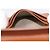 Céline Portafoglio CELINE Triomphe PVC Gold Dark Brown Auth 200004M D'oro Marrone scuro - vista 21