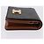 Céline Portafoglio CELINE Triomphe PVC Gold Dark Brown Auth 200004M D'oro Marrone scuro - vista 3