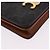 Céline Portafoglio CELINE Triomphe PVC Gold Dark Brown Auth 200004M D'oro Marrone scuro - vista 7