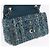 Borsa a tracolla CHANEL Mini Matelasse 20 in tweed Verde e Oro CC Auth 200062SM D'oro - vista 21