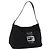 Borsa a spalla FENDI Mamma Baguette in lana nera argento Auth 201915V Nero