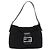 Borsa a spalla FENDI Mamma Baguette in lana nera argento Auth 201915V Nero - vista 13