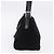 Borsa a spalla FENDI Mamma Baguette in lana nera argento Auth 201915V Nero - vista 3