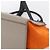 Céline Borsa a mano CELINE Trapeze in pelle 2way Arancione Argento Auth 202307V - vista 18