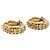 Orecchini CHANEL Metallo Tono Oro CC Auth 197925