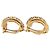 Orecchini CHANEL Metallo Tono Oro CC Auth 197925 - vista 12