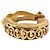 Orecchini CHANEL Metallo Tono Oro CC Auth 197925 - vista 3