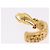 Orecchini CHANEL Metallo Tono Oro CC Auth 197925 - vista 6