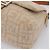 Borsa a tracolla FENDI Mamma Baguette in lana beige argento Auth 200802V - vista 15