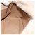Borsa a tracolla FENDI Mamma Baguette in lana beige argento Auth 200802V - vista 21