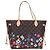 Bolso Tote LOUIS VUITTON Monogram Flower Neverfull MM M13271 LV Auth 197257SM Monograma - vista 2