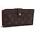 LOUIS VUITTON Monogram Continental Clutch Wallet T61217 LV Auth 197260 Monogramma