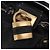 Chloé Borsa Chloe Paddington in pelle nera oro argento autentica ki6773M Nero D'oro - vista 17