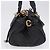 Chloé Borsa Chloe Paddington in pelle nera oro argento autentica ki6773M Nero D'oro - vista 3