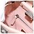 FENDI Mini Peek A Boo Handtasche aus Leder 2way Rosa Silber Auth ka6033V Pink - Ansicht 23