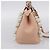 FENDI Mini Peek A Boo Handtasche aus Leder 2way Rosa Silber Auth ka6033V Pink - Ansicht 3