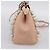 FENDI Mini Peek A Boo Handtasche aus Leder 2way Rosa Silber Auth ka6033V Pink - Ansicht 4