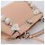FENDI Mini Peek A Boo Handtasche aus Leder 2way Rosa Silber Auth ka6033V Pink - Ansicht 6