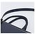 FENDI 2 JOURS Handtasche Leder 2way Navy Silver Auth fm5429A Silber Marineblau - Ansicht 14