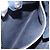 FENDI 2 JOURS Handtasche Leder 2way Navy Silver Auth fm5429A Silber Marineblau - Ansicht 25